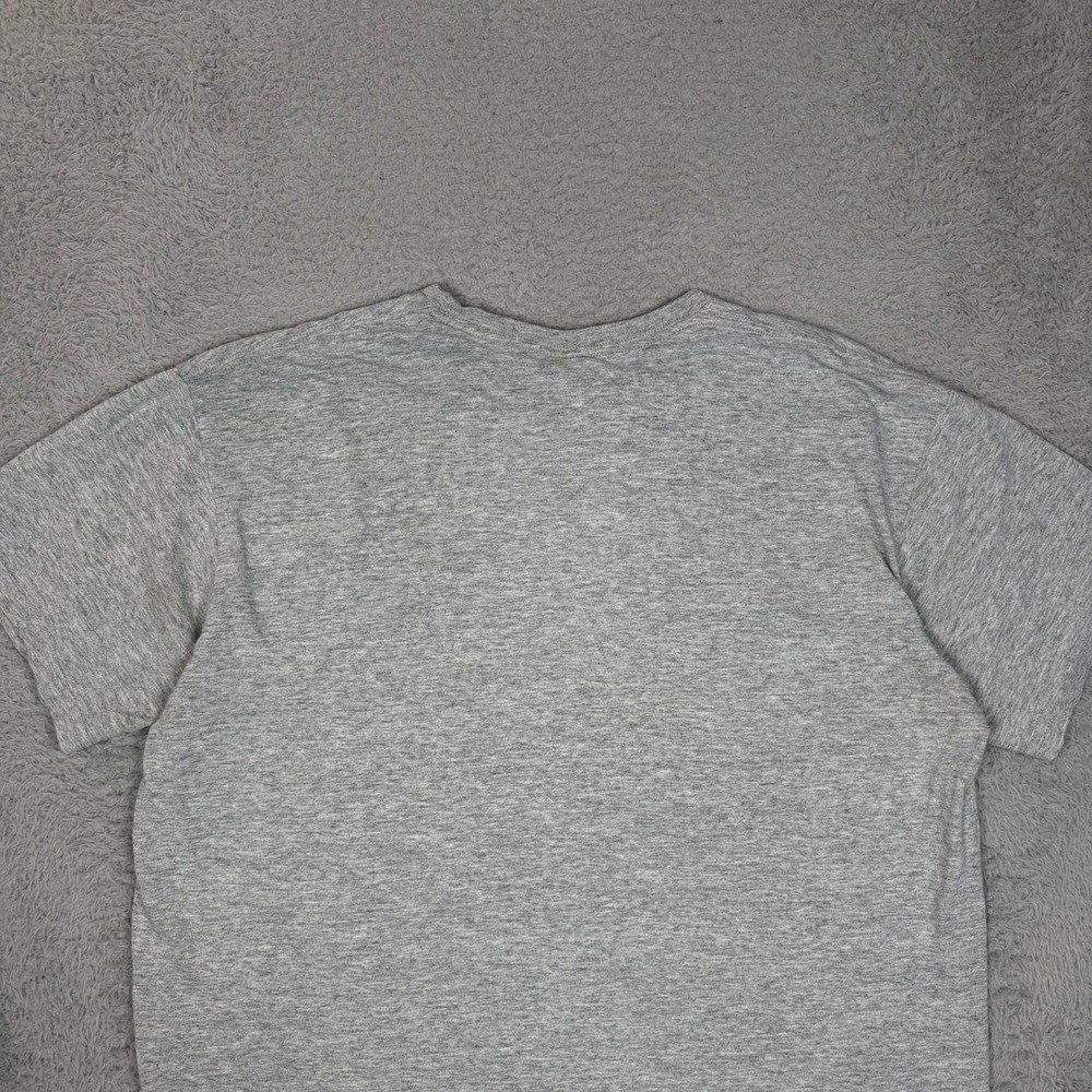 Polo Ralph Lauren Mens Heather Grey Distressed Graphic T-Shirt Size M - Picture 4 of 9